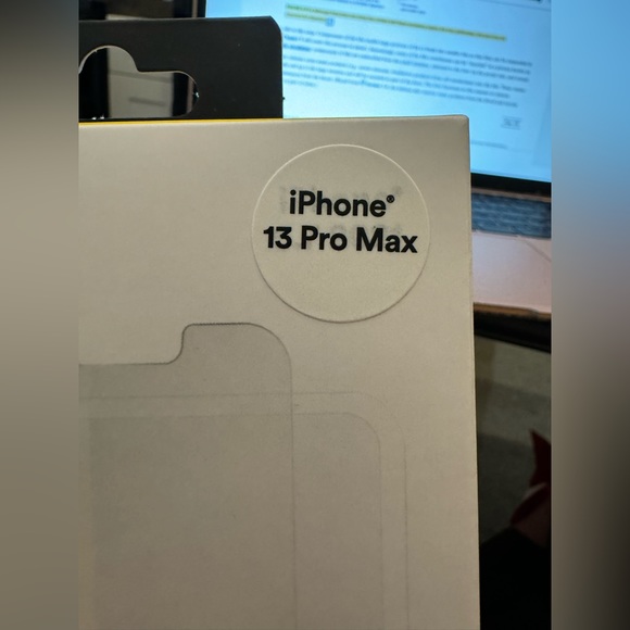 Tempered glass bodyguardz iPhone 13 Pro Max screen protector. - Picture 5 of 8